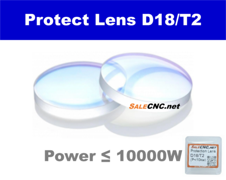 Fiber Laser Protection Lens: D18/T2, Power ≤ 10000W 1 Protection Lens D18 T2 10kw 1