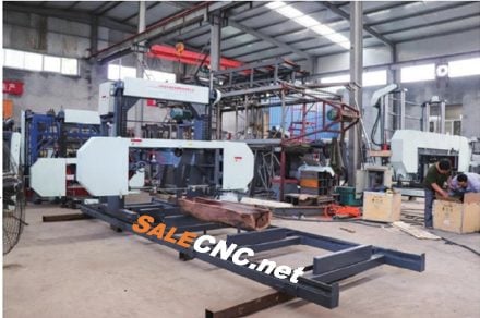เครื่องเลื่อยตัดไม้ CNC Sawmill Machine รุ่น WS-700 1 เครื่องเลื่อยตัดไม้ CNC Sawmill Machine รุ่น WS-700