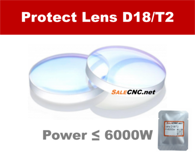 Fiber Laser Protection Lens, Power ≤ 6000W – D18/T2