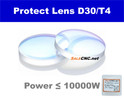 Fiber Laser Protection Lens - D30/T4 (Power ≤ 10000W)