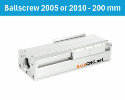 Linear Actuator Ballscrew 2005 or 2010 - 200 mm