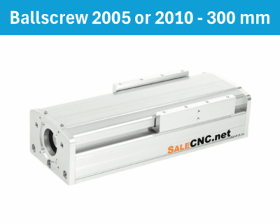 Linear Actuator Ballscrew 2005 or 2010 - 300 mm
