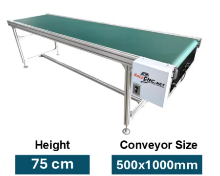Conveyor Belt PVC 500x1000 mm สายพานลำเลียง สายพานเลื่อน 1 Conveyor 500 1000mm