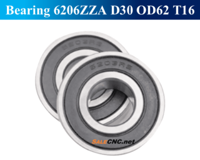 Automatic Skewering Machine Spare Part: Bearing 6206ZZA D30 OD62 T16