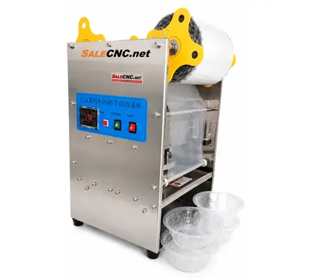 Automatic Round Food Container Sealing Machine - 17 cm Diameter 6 เครื่องแพ็คกล่อง