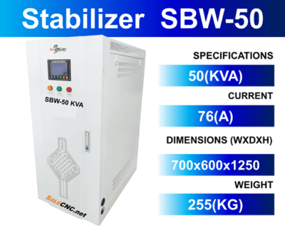 เครื่องรักษาระดับแรงดันไฟฟ้า Stabilizer รุ่น SBW-50