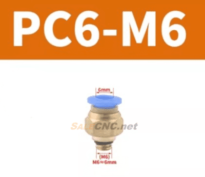 Fitting Air PC6-M6