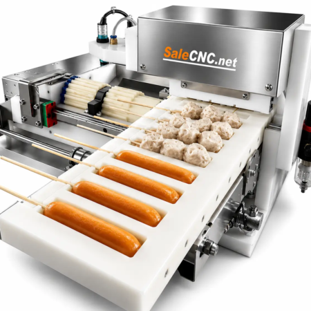 เครื่องเสียบไม้อัตโนมัติ (New) Automatic ‘Pork’ Skewer Machines 94 เครื่องเสียบไม้อัตโนมัติ