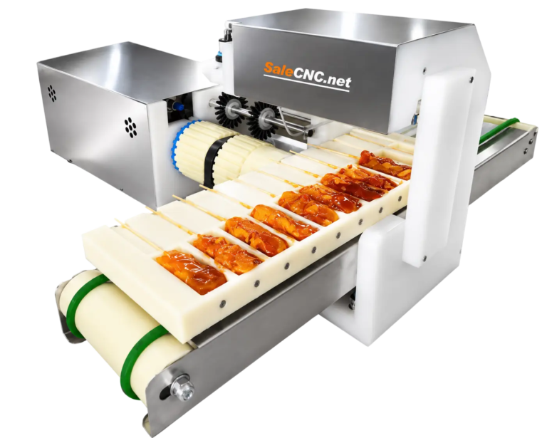 Automatic Pork Skewer Machine (8–10 inch sticks) – Meat size 3.5 × 8 × 0.5 cm
