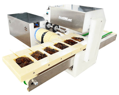 เครื่องเสียบหมูไม้ 6 นิ้ว ขนาด 4x7x0.4 ซม.Automatic ‘Pork’ Skewer Machines 1 เครื่องเสียบหมูไม้ 6 นิ้ว ขนาด 4x7x0.4 ซม.Automatic ‘Pork’ Skewer Machines