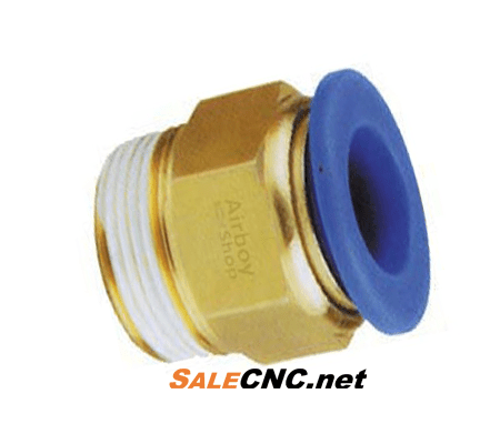 ข้อต่อลม 6mm เกลียว 12mm