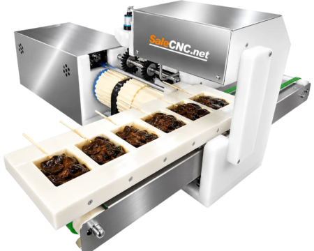 เครื่องเสียบหมูไม้ 6 นิ้ว ขนาด 4x7x0.4 ซม.Automatic ‘Pork’ Skewer Machines 1 เครื่องเสียบไม้อัตโนมัติ6