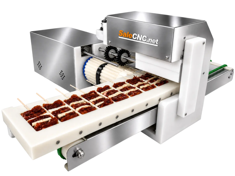 Automatic Pork Skewer Machine (6-inch sticks) – Meat size 4 × 10 × 0.4 cm