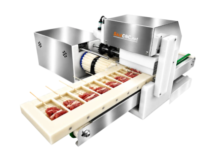 Automatic Pork Skewer Machine (6-inch sticks) – Meat size 3 × 10 × 0.4 cm