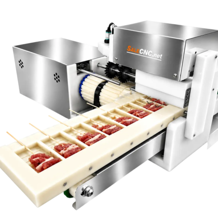 เครื่องเสียบหมูไม้ 6 นิ้ว ขนาด 3x10x0.4 ซม. Automatic ‘Pork’ Skewer Machines 95 เครื่องเสียบไม้อัตโนมัติ4