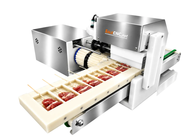 Automatic Pork Skewer Machine (6-inch sticks) – Meat size 3 × 10 × 0.4 cm