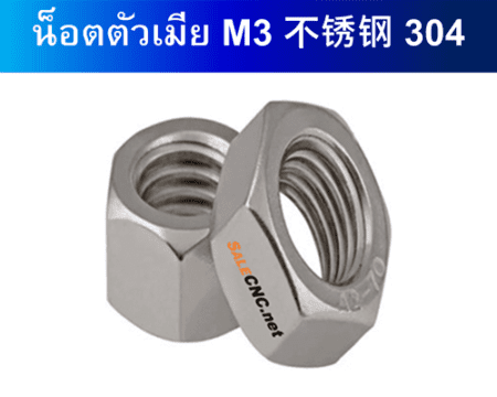 น็อตตัวเมีย M3 304 1