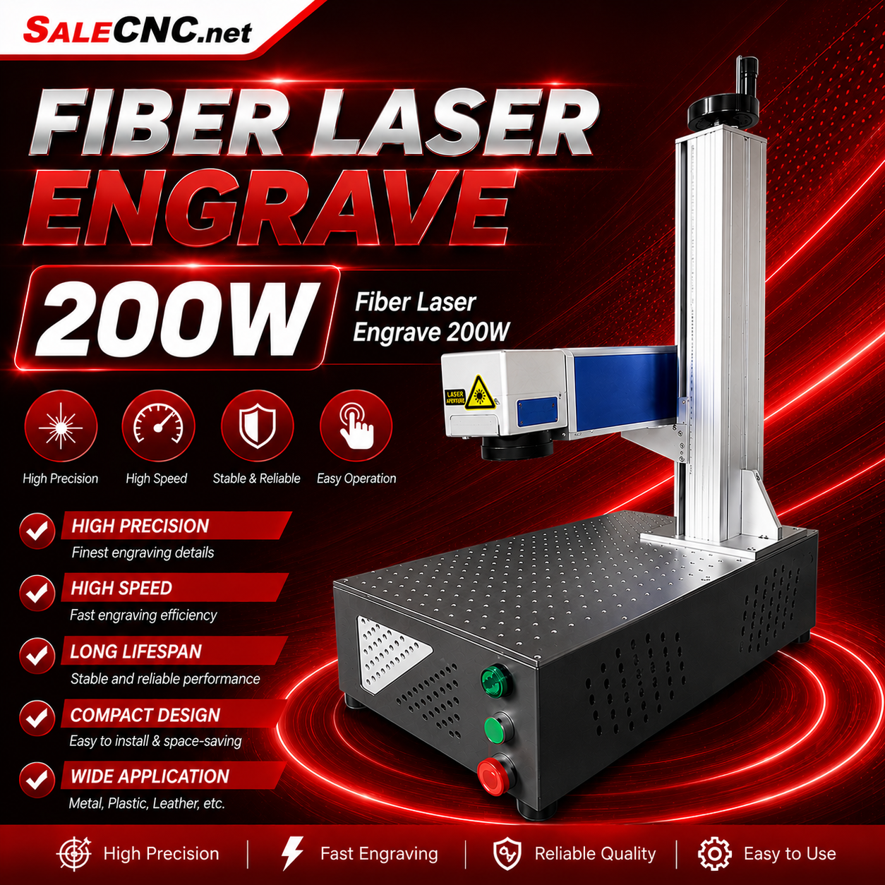 เครื่องเลเซอร์มาร์คกิ้ง 200W Fiber Laser Engrave 3 ChatGPT Image 13 มิ.ย. 2569 15 07 22