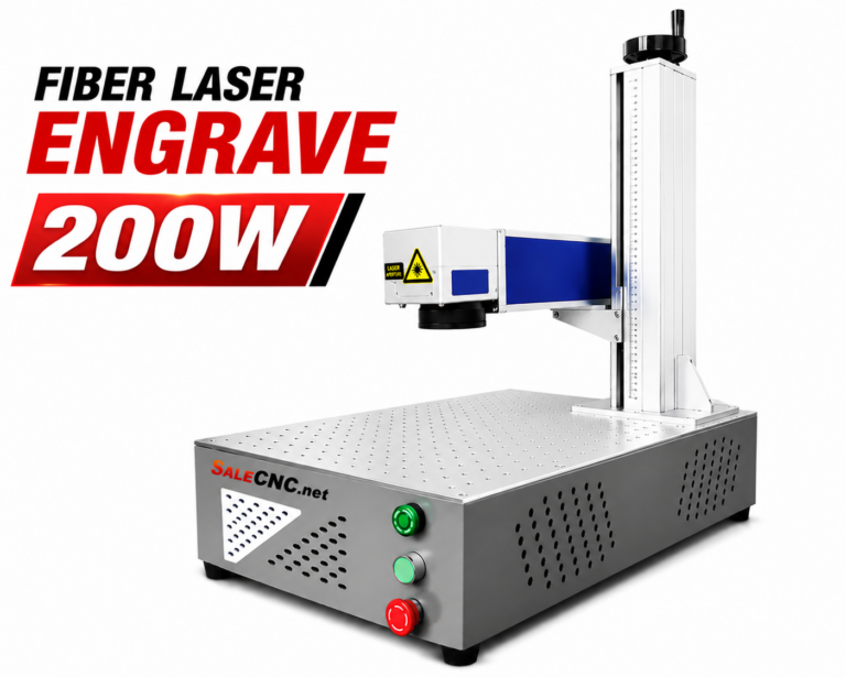 เครื่องเลเซอร์มาร์คกิ้ง 200W Fiber Laser Engrave