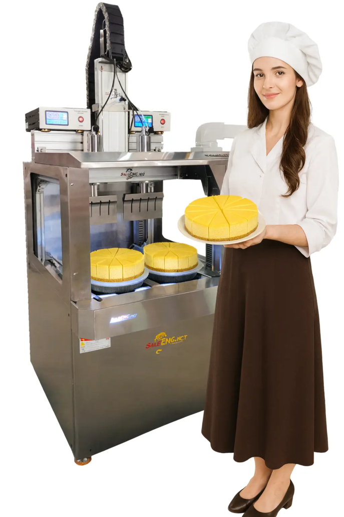 เครื่องตัดเค้กอัลตราโซนิก-Ultrasonic cake cutting machine 20 ตัดเค้ก