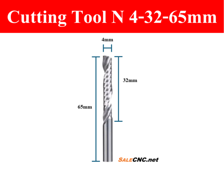 CNC Cutting Tool N4x32x65mm