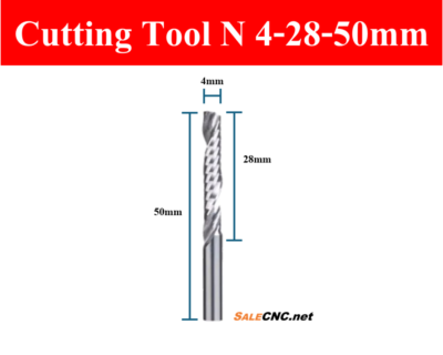 Cutting Tool N4x28x55mm