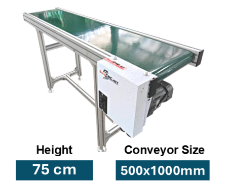 Conveyor Belt PVC 500x1000 mm สายพานลำเลียง สายพานเลื่อน 1 Conveyor A 21