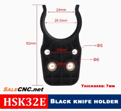 CNC Router Parts 17 Engraving machine tool holder HSK32E แคลมป์จับ หัวจับเครื่องมือกัด-กลึง