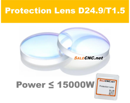 Laser Protection Lens - D24.9/T1.5 (Power ≤ 15000W) 1 24.9 1.5 y