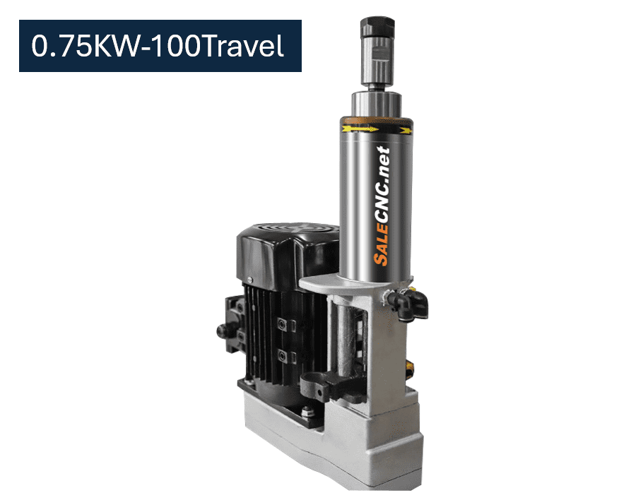 Spindle Motor + Pneumatic Power Head (0.75KW-100Travel) 1 Spindle Motor + Pneumatic Power Head (0.75KW-100Travel)