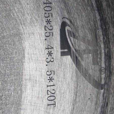 blade cutting aluminum