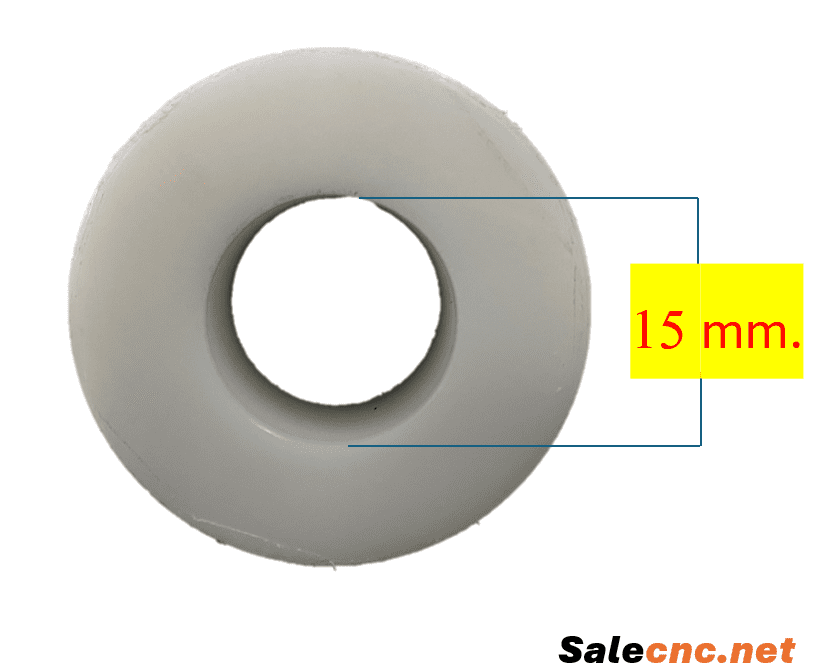 โมลด์กลม สำหรับเครื่องแบ่งแป้ง ขนาด 15 mm. 1 โมลด์กลม สำหรับเครื่องแบ่งแป้ง ขนาด 15 mm.