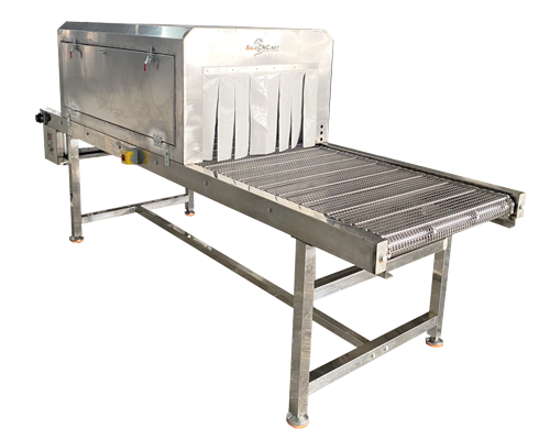 Conveyor 800×3500 mm + พร้อมอุโมงยาว 1500 mm 1 Conveyor 800×3500 mm + พร้อมอุโมงยาว 1500 mm