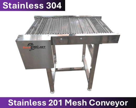 304 Stainless-Stainless 201 Mesh Conveyor 1 304 Stainless-Stainless 201 Mesh Conveyor