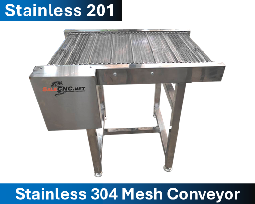 201 Stainless-Stainless 304 Mesh Conveyor 1 201 Stainless-Stainless 304 Mesh Conveyor