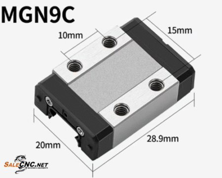 บล็อครางสไลด์ Linear Block, Sliding Block HGH9CA 1 9mm