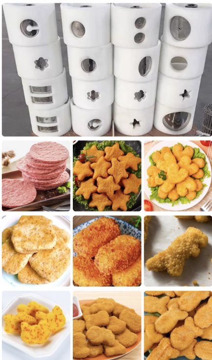 เครื่องปั้นและขึ้นรูปเบอร์เกอร์ / นักเก็ตอัตโนมัติ / หมูนมสด (Automatic Burger & Nugget Forming Machine) Dividing Mac 4 Screenshot 2025 08 18 101006