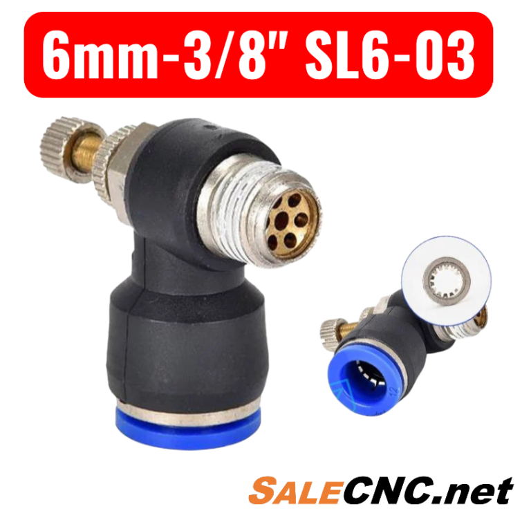ข้อต่อลม เข้ากระบอกลม 6mm-3/8″ SL6-03