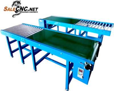 Conveyor PVC 650x1500mm + Conveyor Roller 650x1000 High : 700