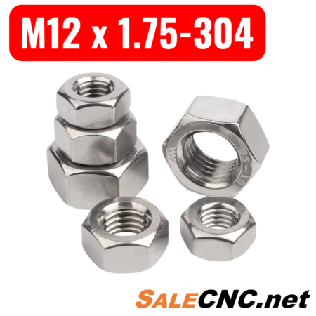 น็อตตัวเมีย M12 x 1.75-304