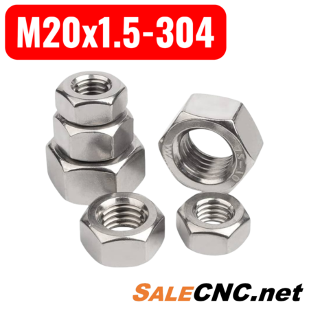 น็อตตัวเมีย M20x1.5-304