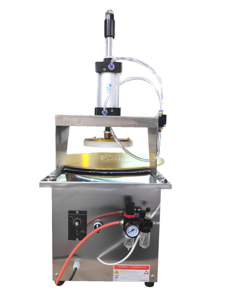 Stamping Machine / Banana press machine เครื่องปั้มลายขนมอัตโนมัติ / เครื่องทับกล้วย 8 เครื่องปั้ม