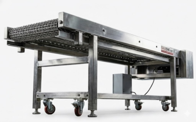 สายพานตาข่ายโลหะ Metal Mesh Conveyor