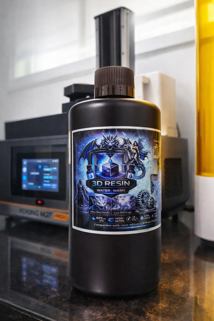 3D Printer Resin - White 3 messageImage 1771319414323