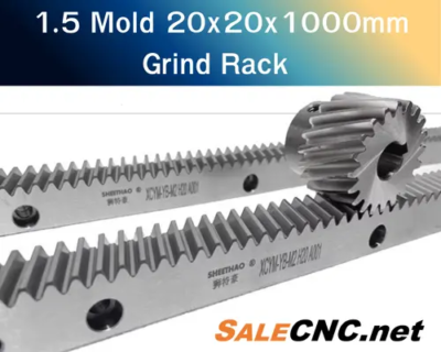 Grind Rack Module 1.5, Dimensions: 20 x 20 x 1000 mm
