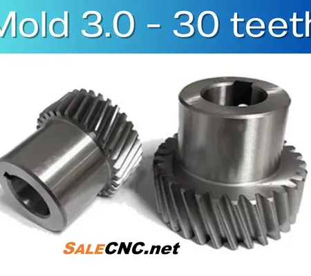 Helical Gear Mold 3.0 - 30 teeth