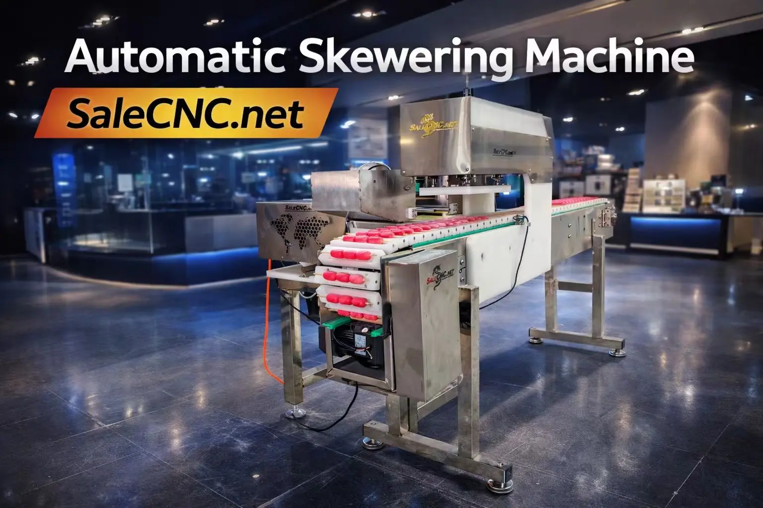 Automatic Skewer Machine - 2 Heads