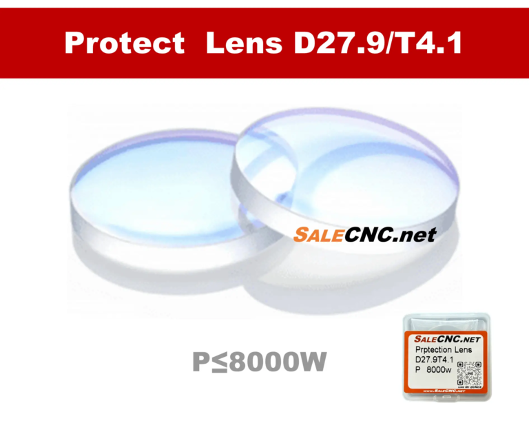 Fiber Laser Protection Lens – D27.9 / T4 (≤ 8000W)