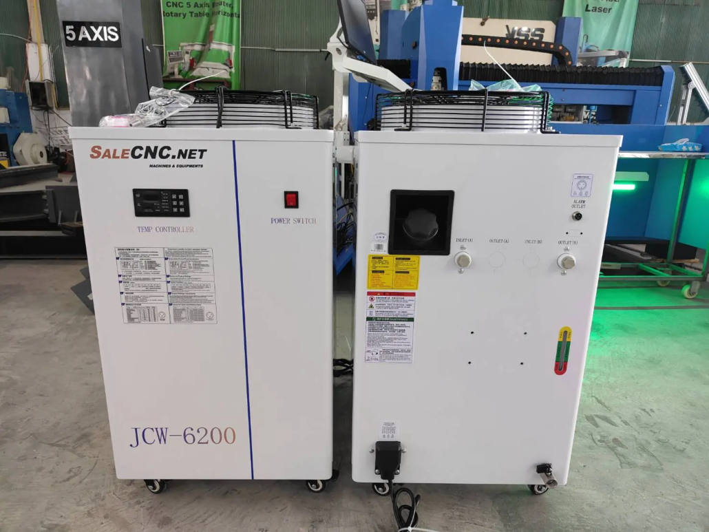 Chiller Water Cooling เครื่องชิลเลอร์ เครื่องทำความเย็น JCW-6200 4 180124 0