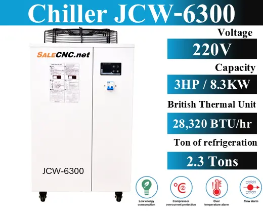 JCW-6300 Chiller Water Cooling System 2 Chiller JCW6300